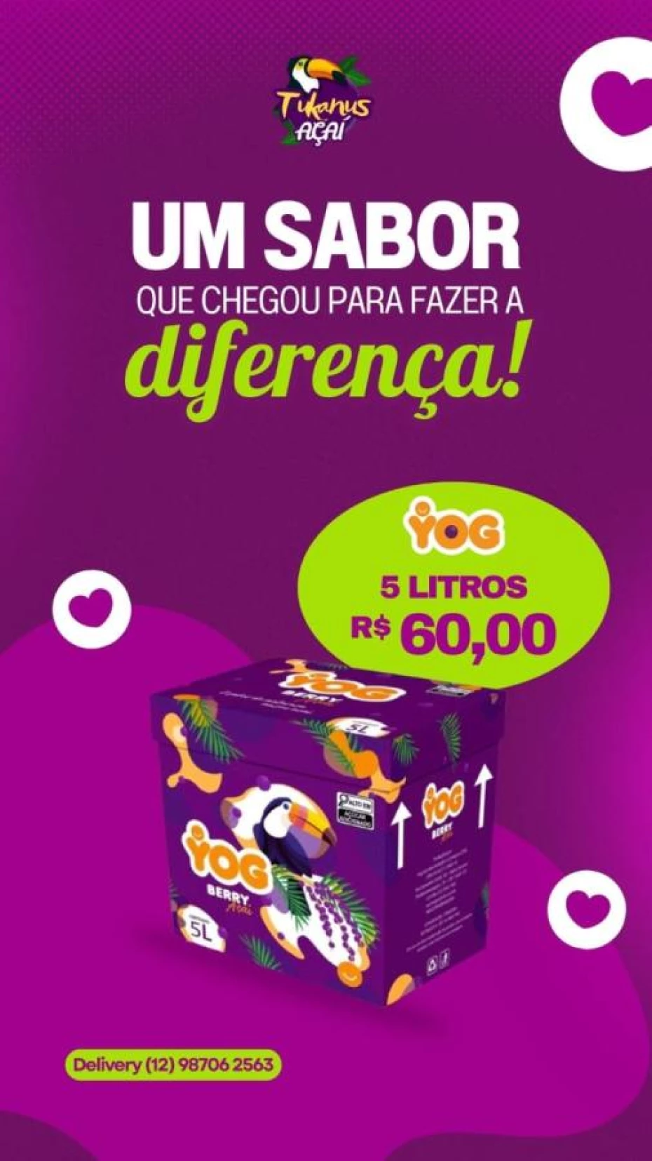 Foto 12:  — Tukanus Açaí Delivery